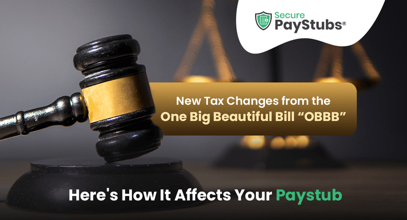 New Tax Changes from the One Big Beautiful Bill