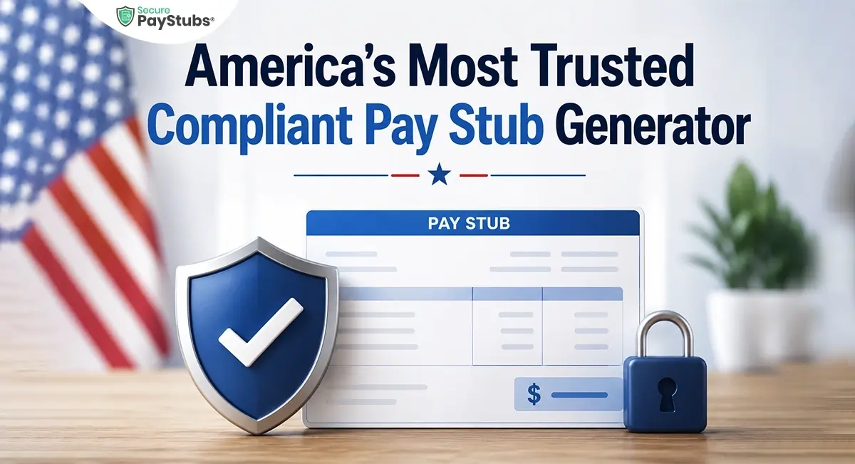America’s Most Trusted Compliant Pay Stub Generator