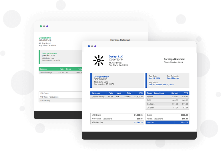 3 things that you need to consider when you choose a pay stub template for your business