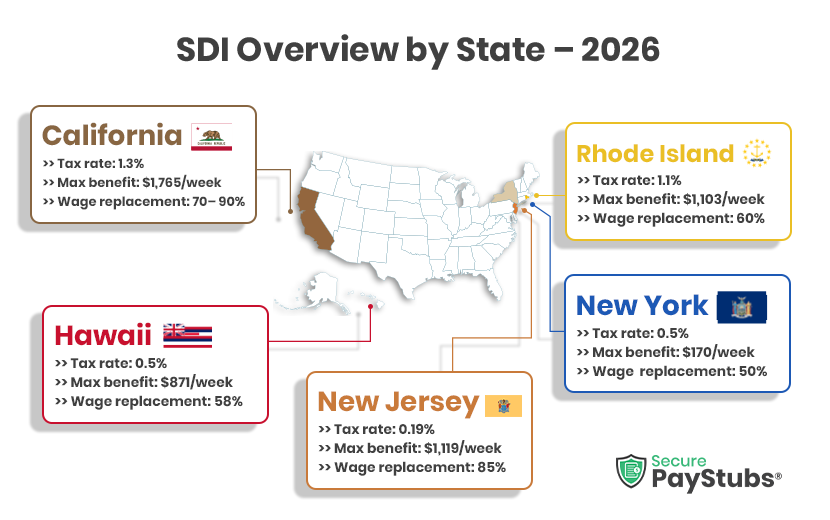 SDI Overview by State 2026
