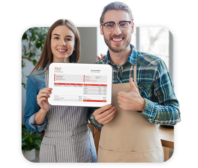 pay stub template for your business